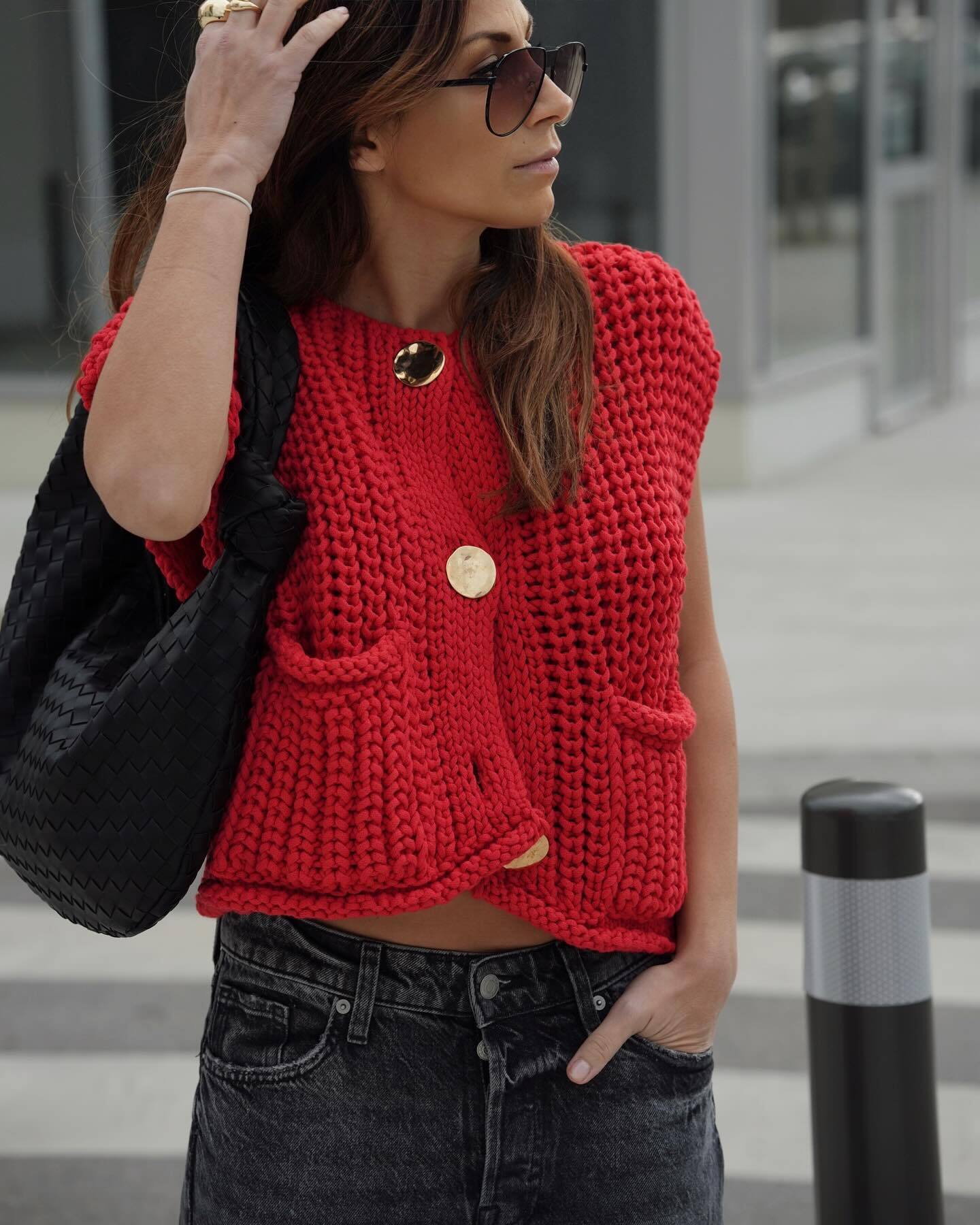 Bo | Knitted style vest